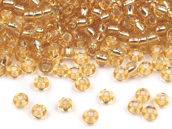 Preciosa Czech Glass Seed Beads 8/0 (3mm) - Premium Round Beads for Jewelry Making and Embroidery