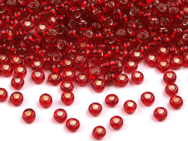 Preciosa Czech Glass Seed Beads 8/0 (3mm) - Premium Round Beads for Jewelry Making and Embroidery