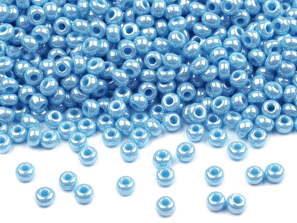 Preciosa Premium Czech Glass Seed Beads 10/0 (2.3mm) – High-Quality Rocaille for Jewelry Making, Embroidery, and Beaded Crafts (250g)