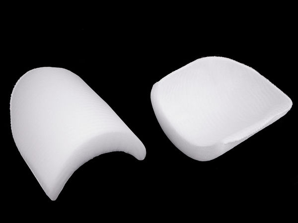 Premium Curved Shoulder Pads for Tailoring and Garment Shaping - 25mm Thickness
