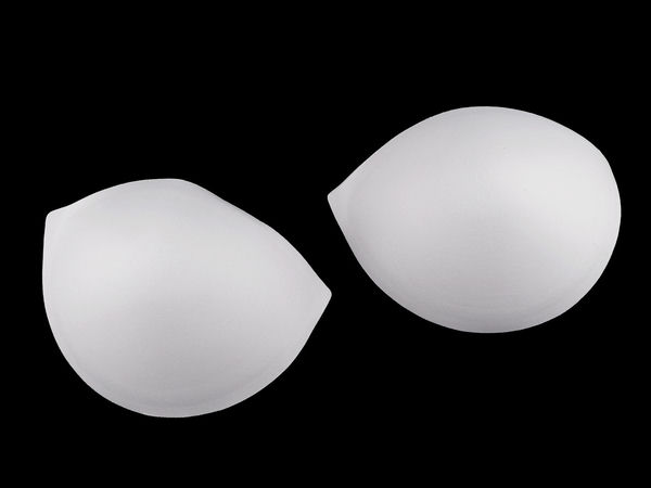 Premium Contoured Bra Cups for Swimsuits, Corsets, and Lingerie - Size 36 (Natural Shape & Support)