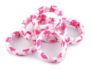Premium Elastic Hair Bands - Gentle Decorative Charm Hair Ties (6-Piece Set)