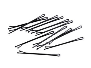 Premium Silicone-Tipped Bobby Pins - Professional Secure-Hold Hair Grips for Styling and Updos, 24-Piece Set