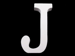 Premium 3D Wooden Alphabet Letters and Symbols - Freestanding White Decorative Monograms for Crafts, Home Decor, and Events