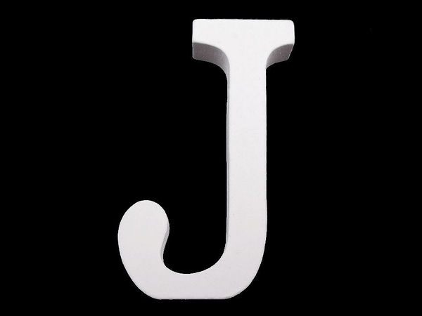 Premium 3D Wooden Alphabet Letters and Symbols - Freestanding White Decorative Monograms for Crafts, Home Decor, and Events