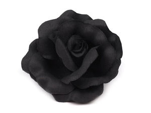 Elegant Rose Hair Clip and Brooch Pin - Dual-Use Floral Accessory (6cm)
