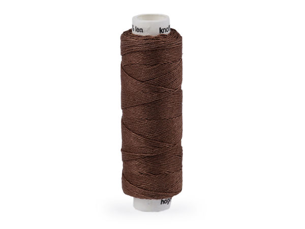 Premium Linen Button and Craft Thread (50m) – High-Strength Heavy-Duty Sewing Thread for Buttons and Heavy Clothing (TEX 40x3)