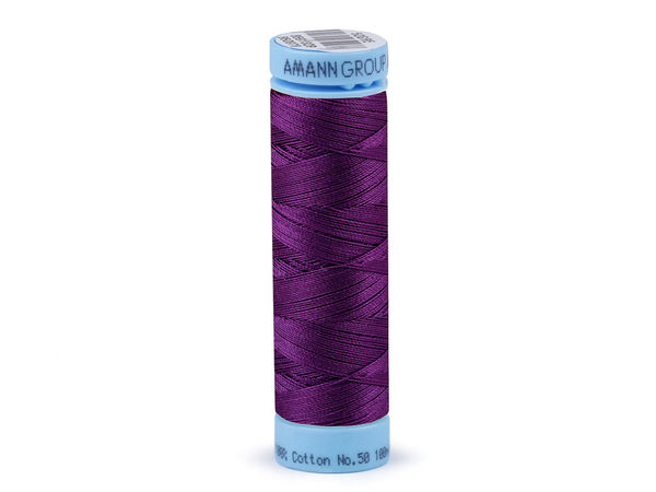 Amann Triana Premium 100% Cotton Sewing Thread – 100m, Ticket No. 50 | High-Strength Thread for Apparel, Bedding & Home Textiles