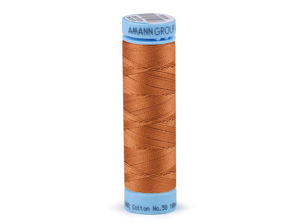 Amann Triana Premium 100% Cotton Sewing Thread – 100m, Ticket No. 50 | High-Strength Thread for Apparel, Bedding & Home Textiles