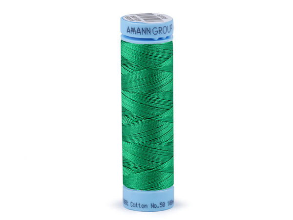 Amann Triana Premium 100% Cotton Sewing Thread – 100m, Ticket No. 50 | High-Strength Thread for Apparel, Bedding & Home Textiles