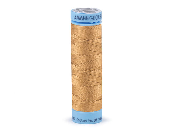 Amann Triana Premium 100% Cotton Sewing Thread – 100m, Ticket No. 50 | High-Strength Thread for Apparel, Bedding & Home Textiles