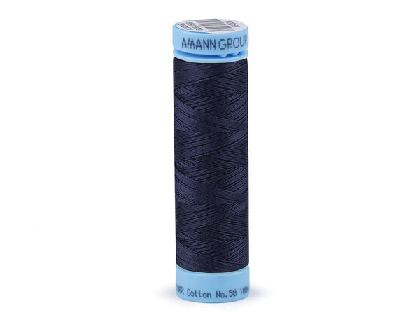 Amann Triana Premium 100% Cotton Sewing Thread – 100m, Ticket No. 50 | High-Strength Thread for Apparel, Bedding & Home Textiles