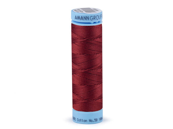 Amann Triana Premium 100% Cotton Sewing Thread – 100m, Ticket No. 50 | High-Strength Thread for Apparel, Bedding & Home Textiles