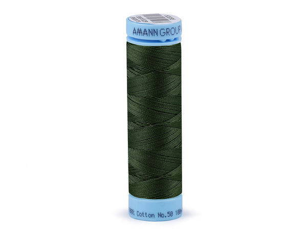 Amann Triana Premium 100% Cotton Sewing Thread – 100m, Ticket No. 50 | High-Strength Thread for Apparel, Bedding & Home Textiles