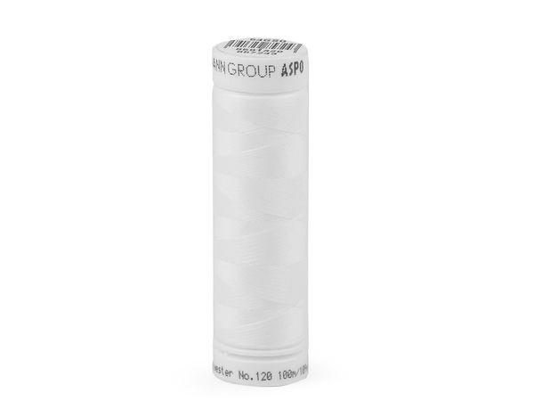 Amann Aspotex 120 Textured Polyester Sewing Thread, 100m - Elastic Bulk Thread for Overlock, Lingerie & Swimwear