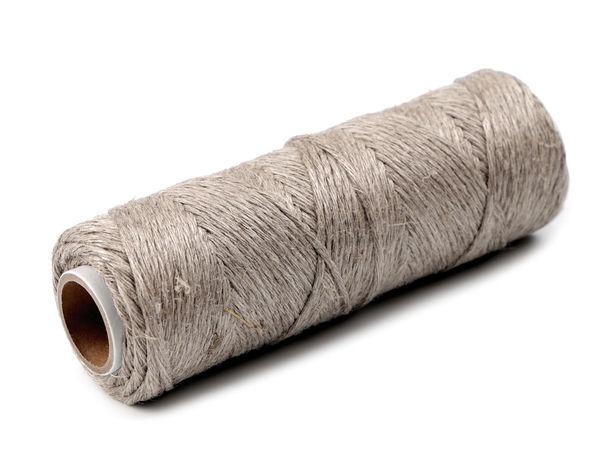 Premium Woven Linen Cord (2mm x 50m) – Heavy-Duty 8-Ply Natural String for Crafts, Gift Wrapping, DIY Projects, and Haberdashery (Burlap)