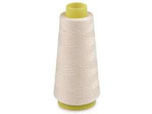 Premium 100% Cotton Sewing Thread 40S/2 (1000 Yards) - Ecru Light