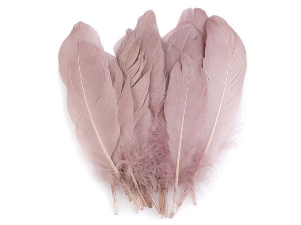 Premium Decorative Goose Feathers (12-21 cm) - Assorted Colors for Crafts, Costumes & Floral Design