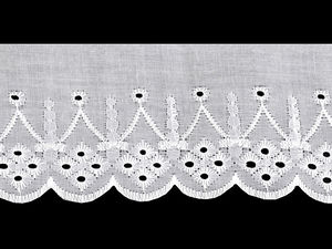 Madeira - Broderie Anglaise čipka širine 75 mm