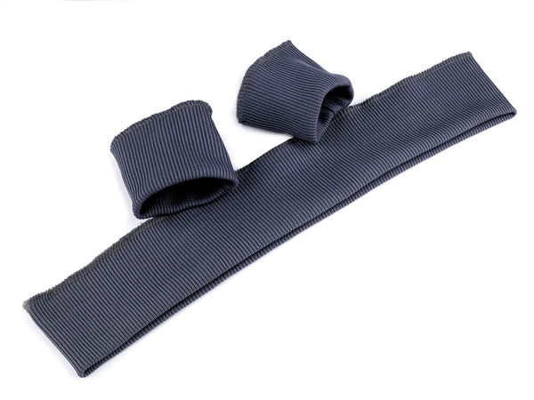 Premium Tubular Elastic Rib Knit Cuff and Waistband Set (7cm Width) - 3-Piece Stretch Ribbing Repair and Trim Kit