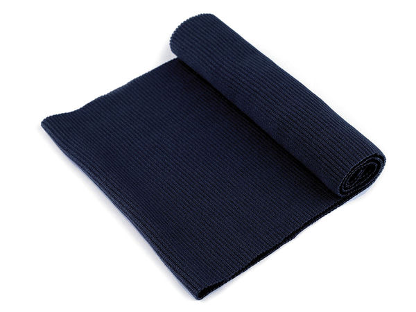 Premium Elastic Rib Knit Fabric Cuffs and Waistband - 15x70cm Tube Ribbing for Garment Customization & Repairs