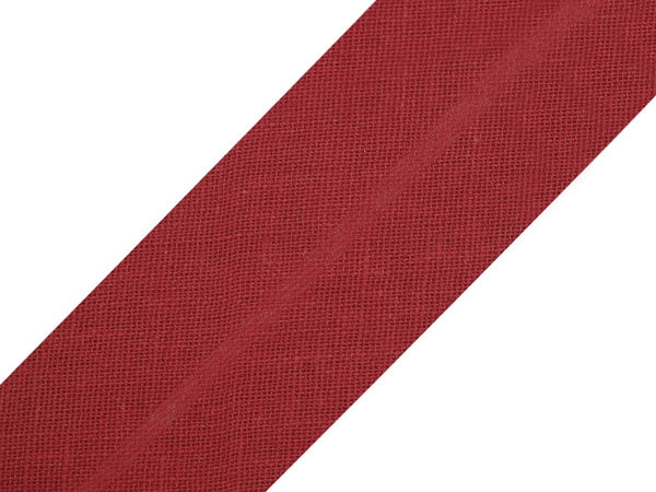 Premium Cotton Single Fold Bias Binding Tape - 30mm Width, 25m Roll