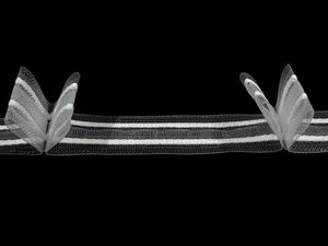 Premium Translucent 2-Pleat Curtain Heading Tape - 25mm Width for Net and Sheer Curtains