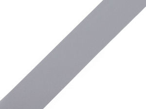 Premium Sew-On Reflective Webbing Tape, 30mm Width - Dove Grey