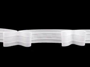 Professional Pencil Pleat Curtain Heading Tape | 25mm Wide, Dual Drawstring Header Tape for Custom Drapes & Valances
