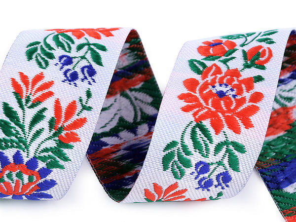 Gobelin-Jacquardborte / Trachtenborte, Breite 35 cm