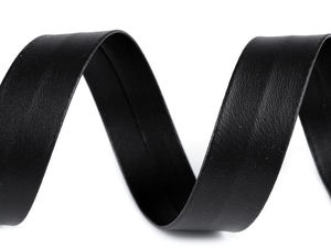 Premium Leatherette Bias Binding Tape (20mm) | High-Quality Folded Edge Trim for Sewing, Corsetry, and Accessories