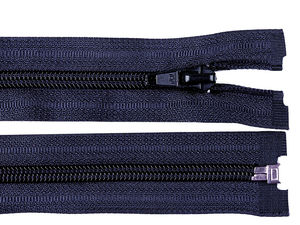 Premium No. 5 Nylon Coil Separating Zipper, 55cm | Heavy-Duty Open-End Jacket and Outerwear Fastener
