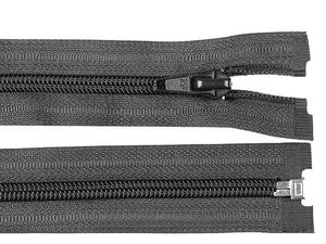 No. 5 Open-End Nylon Coil Zipper (75 cm) - Separating Fastener for Jackets and Outerwear
