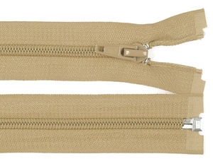 Premium No. 5 Nylon Coil Separating Zipper (35 cm) - Open-End Fastener for Jackets, Coats & Sewing Crafts