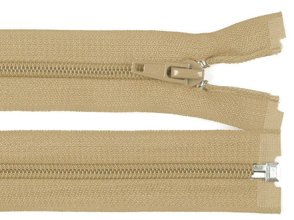 Premium No. 5 Nylon Coil Separating Zipper (35 cm) - Open-End Fastener for Jackets, Coats & Sewing Crafts
