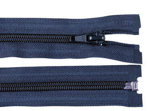 Premium No. 5 Separating Nylon Coil Zipper (85 cm) - Open-End Fastener for Jackets and Coats