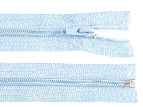 Premium No. 5 Nylon Coil Zipper, Open-End 30 cm Fastener for Jackets & Sewing Projects