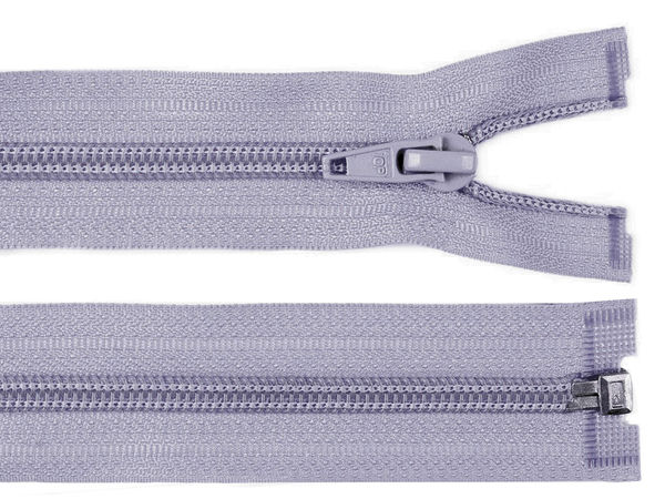 Premium No. 5 Nylon Coil Zipper, Open-End 30 cm Fastener for Jackets & Sewing Projects