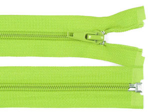 Premium No. 5 Nylon Coil Zipper, Open-End 30 cm Fastener for Jackets & Sewing Projects