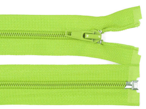 Premium No. 5 Nylon Coil Zipper, Open-End 30 cm Fastener for Jackets & Sewing Projects