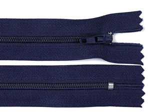 Professional No. 3 Nylon Coil Closed-End Zipper with Pinlock Slider - 18 cm