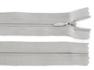 Premium No. 3 Invisible Closed-End Coil Zipper (20 cm) – Hidden Nylon Fastener for Dresses, Blouses, and Skirts