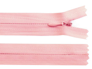 Premium No. 3 Invisible Nylon Coil Zipper, 30 cm (12") – Closed-End Concealed Zipper for Garments, Dresses & Pillows