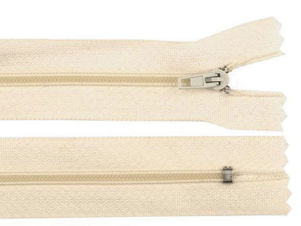 Premium No. 3 Nylon Coil Closed-End Zipper with Secure Pinlock Slider (30cm)