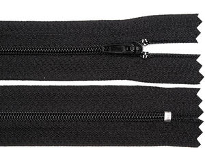 No. 3 Closed-End Nylon Coil Zipper (45cm) with Secure Pinlock Slider