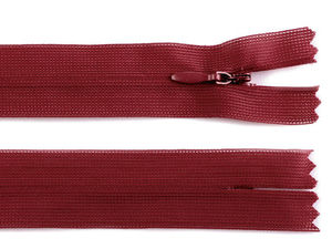 Invisible Nylon Coil Closed-End Zipper No. 3 (50cm) – Premium Dederon Zip for Dresses, Blouses, and Sewing Crafts