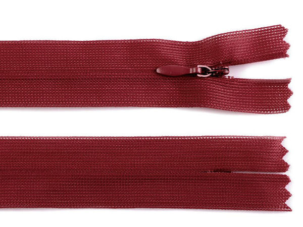 Premium Invisible Closed-End Nylon Coil Zipper No. 3 (60cm) – Dederon Concealed Sewing Zip