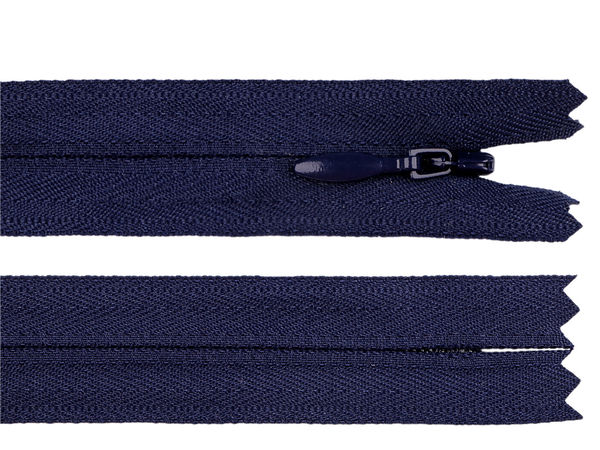 YKK No. 4 Invisible Closed-End Nylon Spiral Zipper (60 cm)