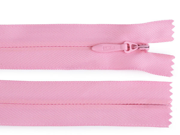 Premium No. 5 Nylon Invisible Zipper (60cm) – Heavy-Duty Hidden Coil Zipper for Sewing, Dressmaking, and Crafts