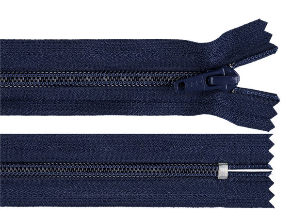 YKK No. 5 Invisible Nylon Coil Zipper (18 cm) – Premium Spiral Fastener for Garments, Dresses, and Bags